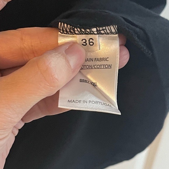 BALMAIN Tank Top Black Gold Graphic Print Heavy Gold Hardware Sleeveless Sz 36/4 - Picture 11 of 14